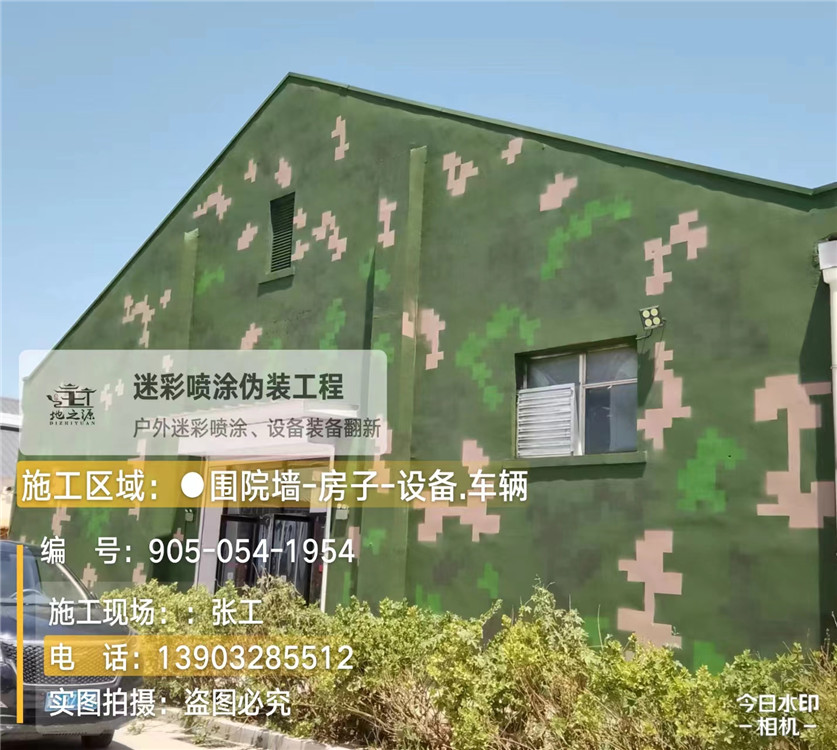 东丽外墙数码迷彩漆施工报价清单（100㎡标准墙面测算）